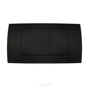 לחצן לניאגרה סמויה גבריט Geberit דגם Twinline30 צבע שחור